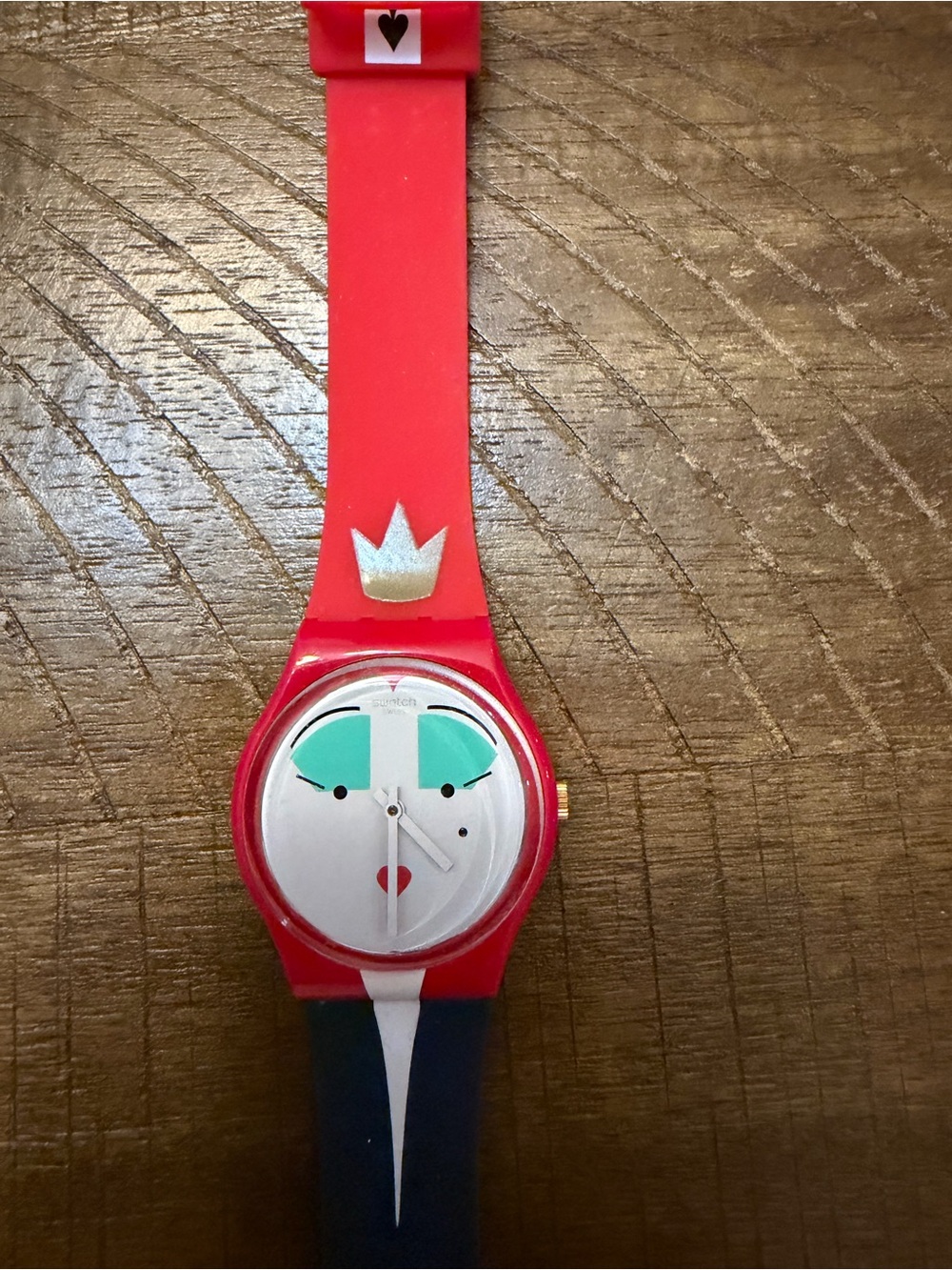 Swatch Colorful Floral & Fruit Silicone Watch Set - Pink, Red, Blue, Yellow - Picture 5 of 14